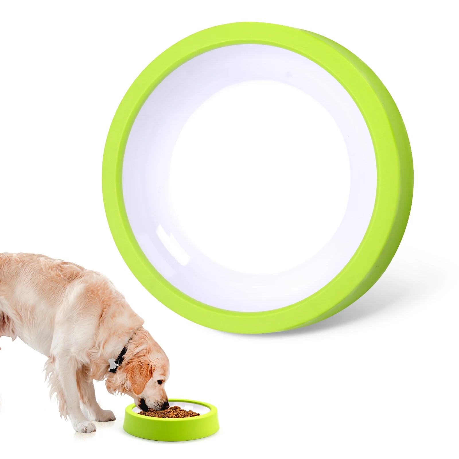 Slow Feeder Dog Bowl — Anti-Bloat Puzzle Bowl for Dogs & Cats