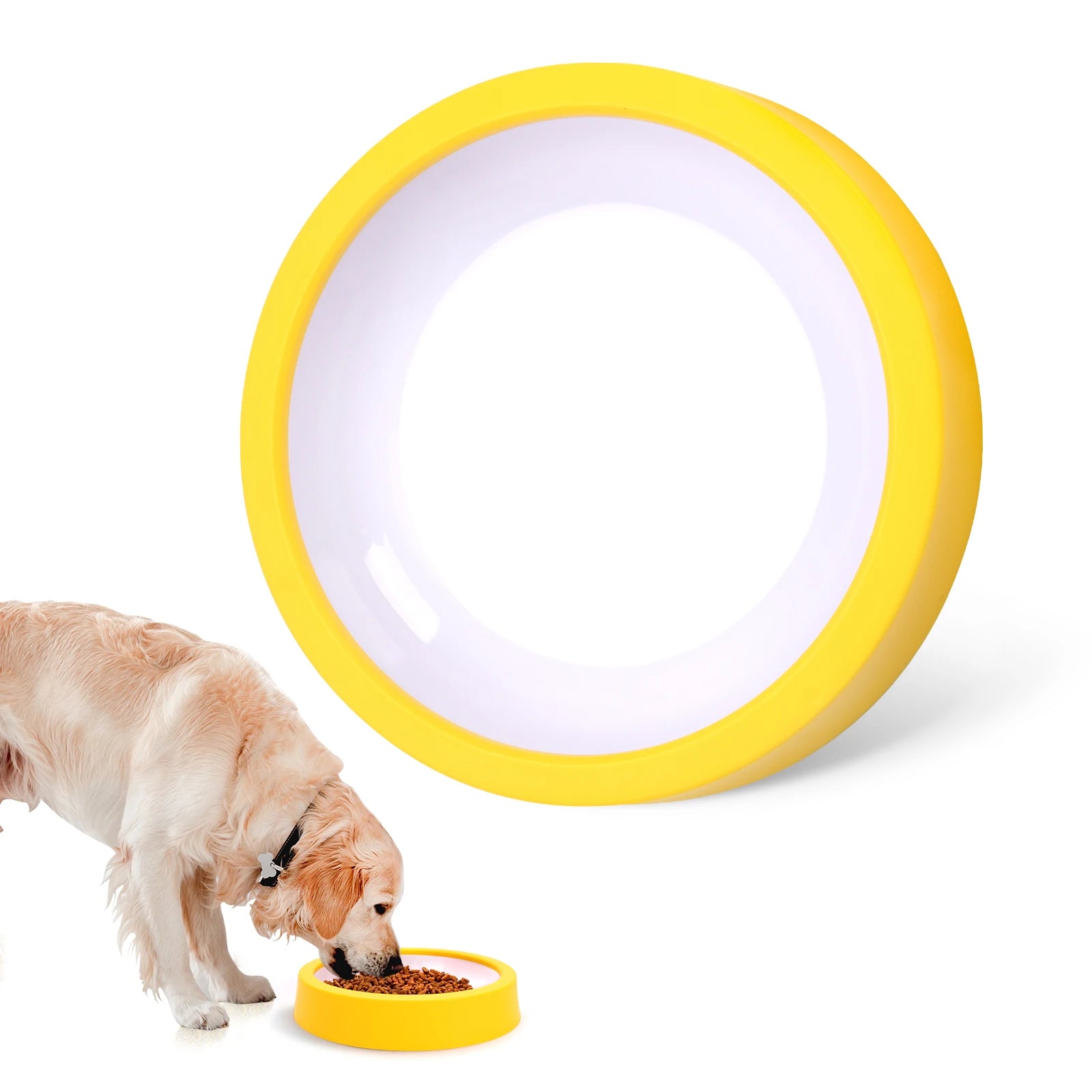 Slow Feeder Dog Bowl — Anti-Bloat Puzzle Bowl for Dogs & Cats