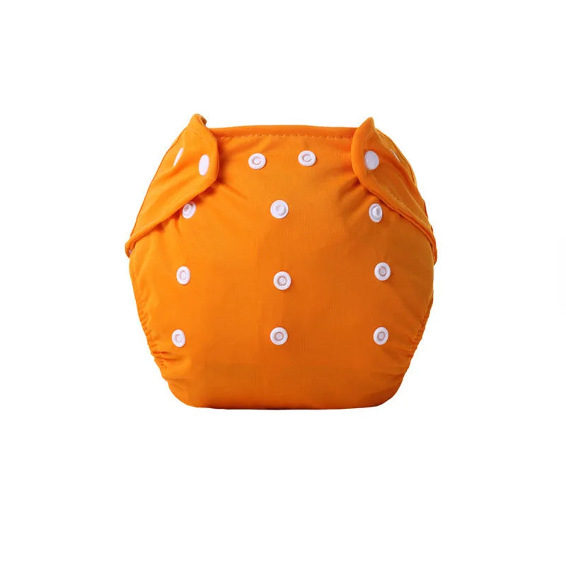 Reusable Cloth Diapers — Adjustable Washable Nappy, One Size Fits 6–33 lbs