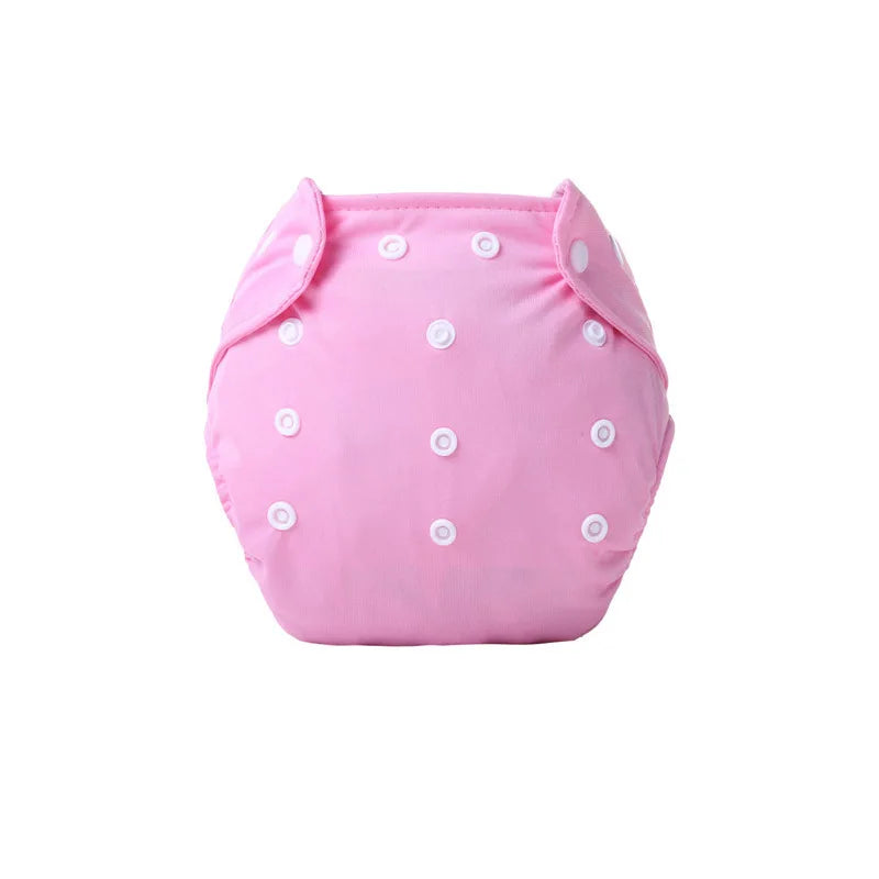 Reusable Cloth Diapers — Adjustable Washable Nappy, One Size Fits 6–33 lbs