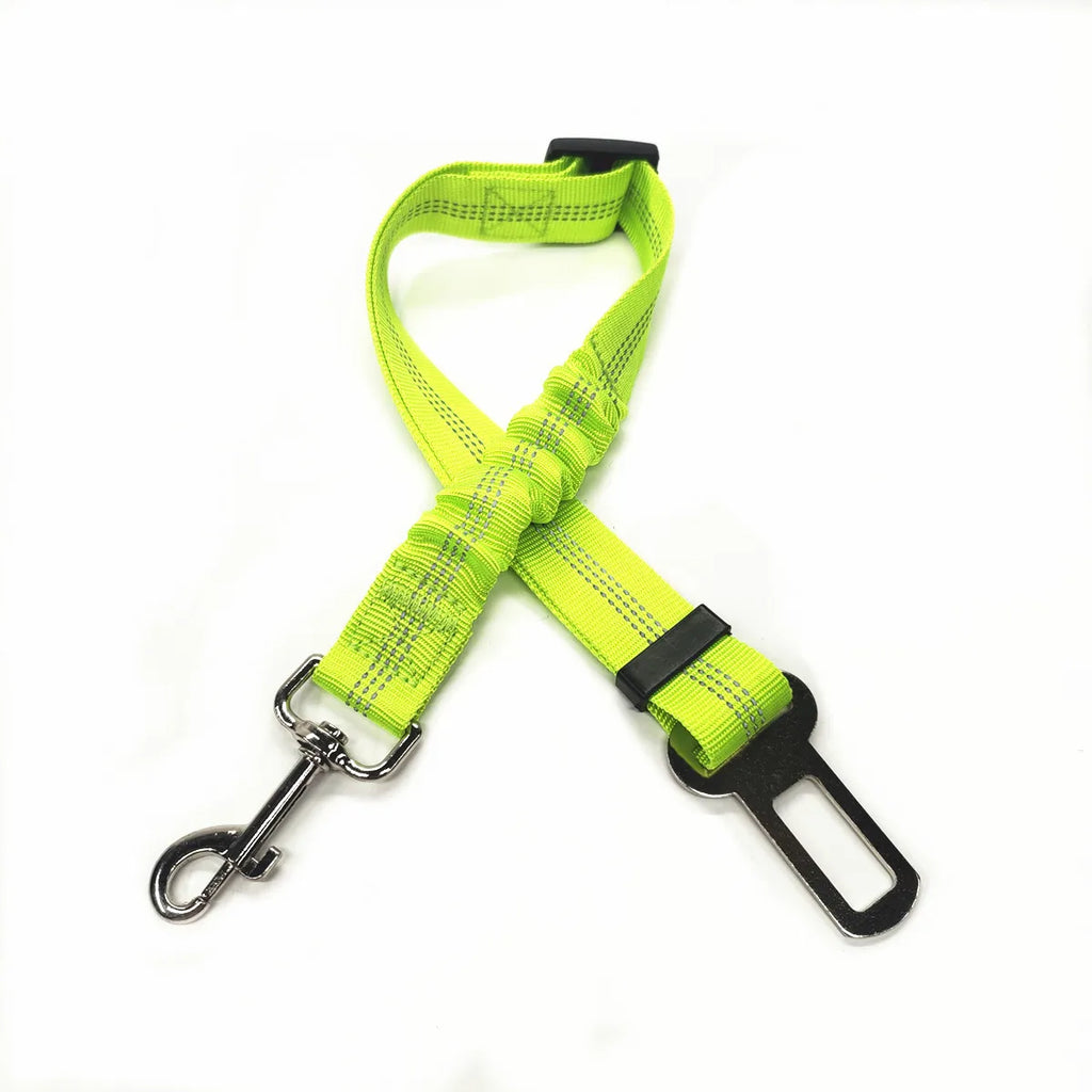 Adjustable Dog Seat Belt — Car Safety Harness for Dogs of All Sizes