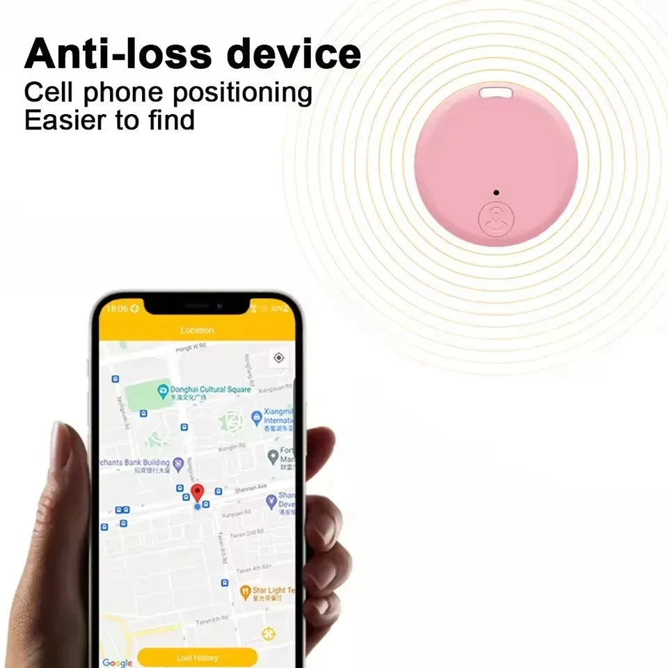 Bluetooth Smart Tracker Tag — GPS Pet, Kid & Wallet Locator for iOS & Android