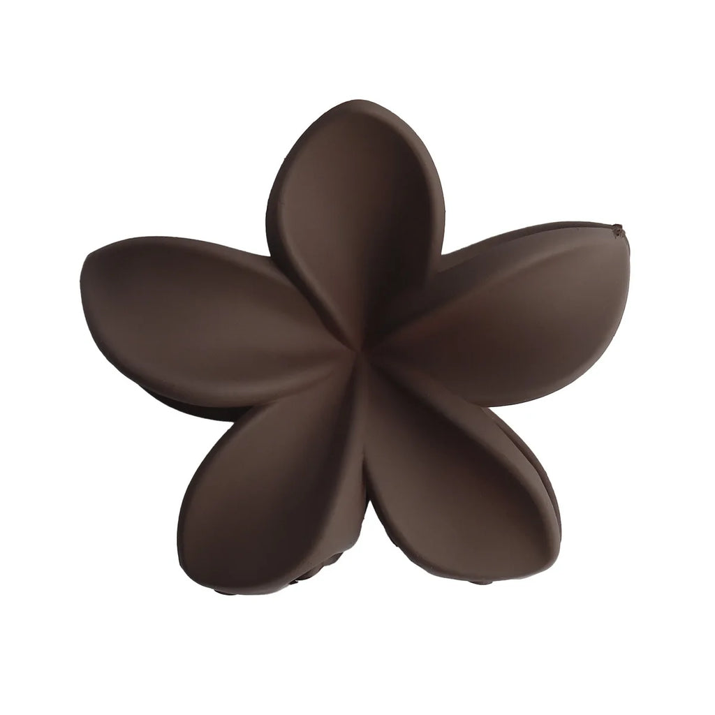Large Flower Matte Hair Claw Clip — 18 Colors for Every Outfit & Mood