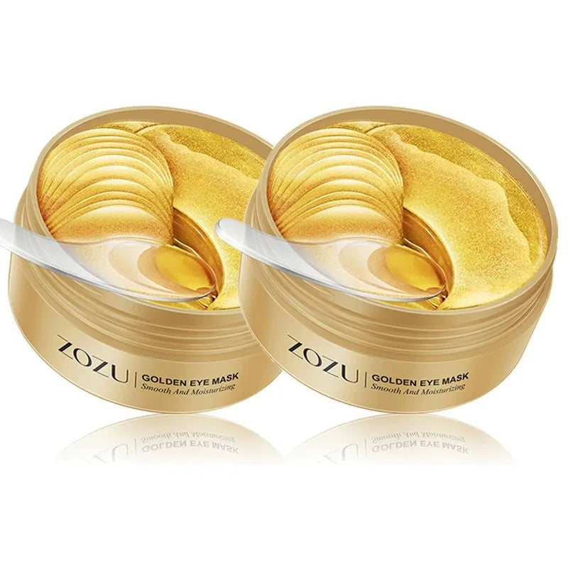 Gold Collagen Under-Eye Patches — Hydrating Anti-Wrinkle Eye Masks (60 pcs/120pcs)