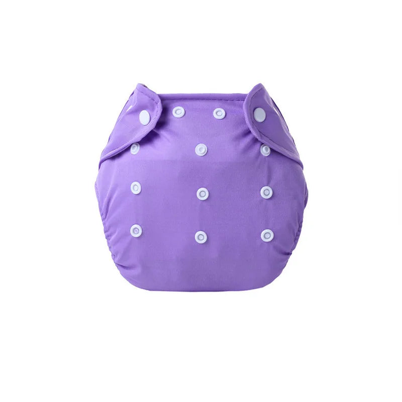 Reusable Cloth Diapers — Adjustable Washable Nappy, One Size Fits 6–33 lbs