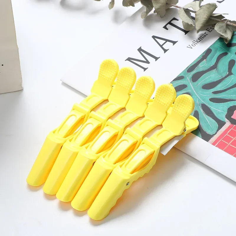 Professional Alligator Hair Clips 5-Pack — Salon-Grade Sectioning Clips