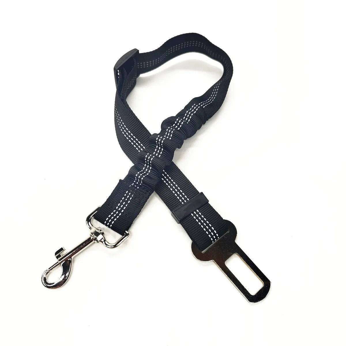 Adjustable Dog Seat Belt — Car Safety Harness for Dogs of All Sizes