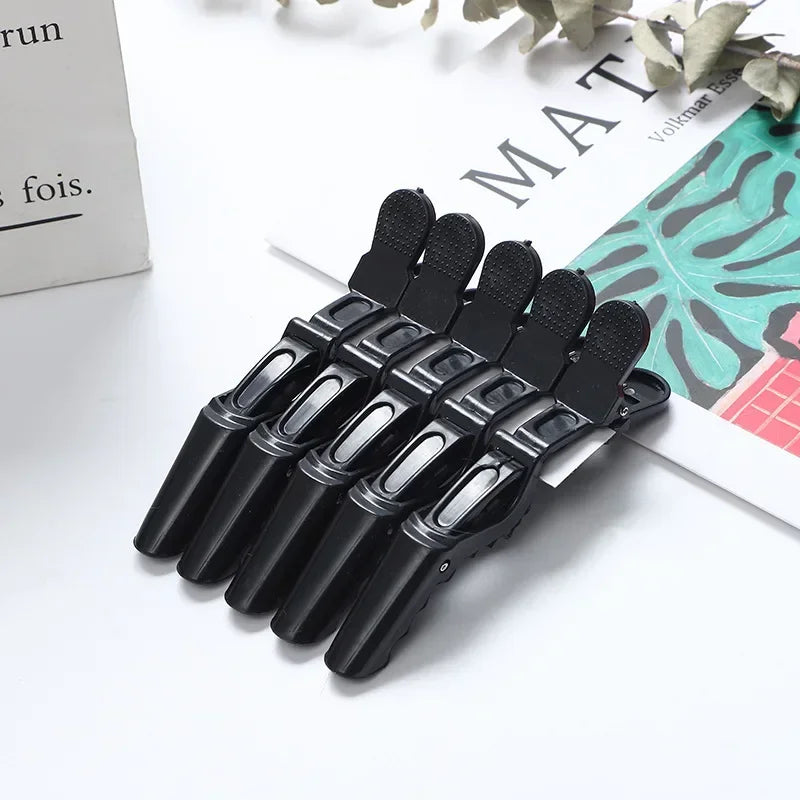 Professional Alligator Hair Clips 5-Pack — Salon-Grade Sectioning Clips