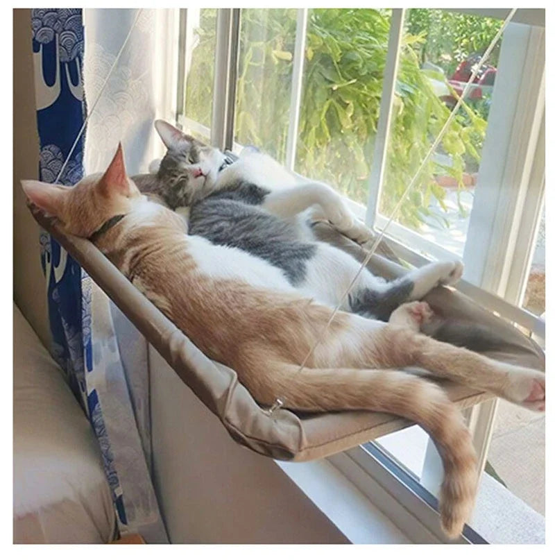 Cat Window Hammock — Suction Cup Perch Bed for Indoor Cats