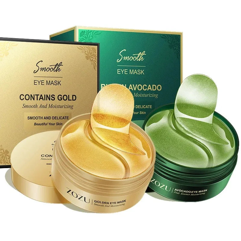 Gold Collagen Under-Eye Patches — Hydrating Anti-Wrinkle Eye Masks (60 pcs/120pcs)