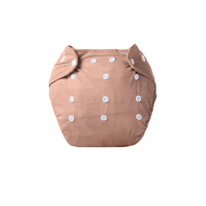 Reusable Cloth Diapers — Adjustable Washable Nappy, One Size Fits 6–33 lbs