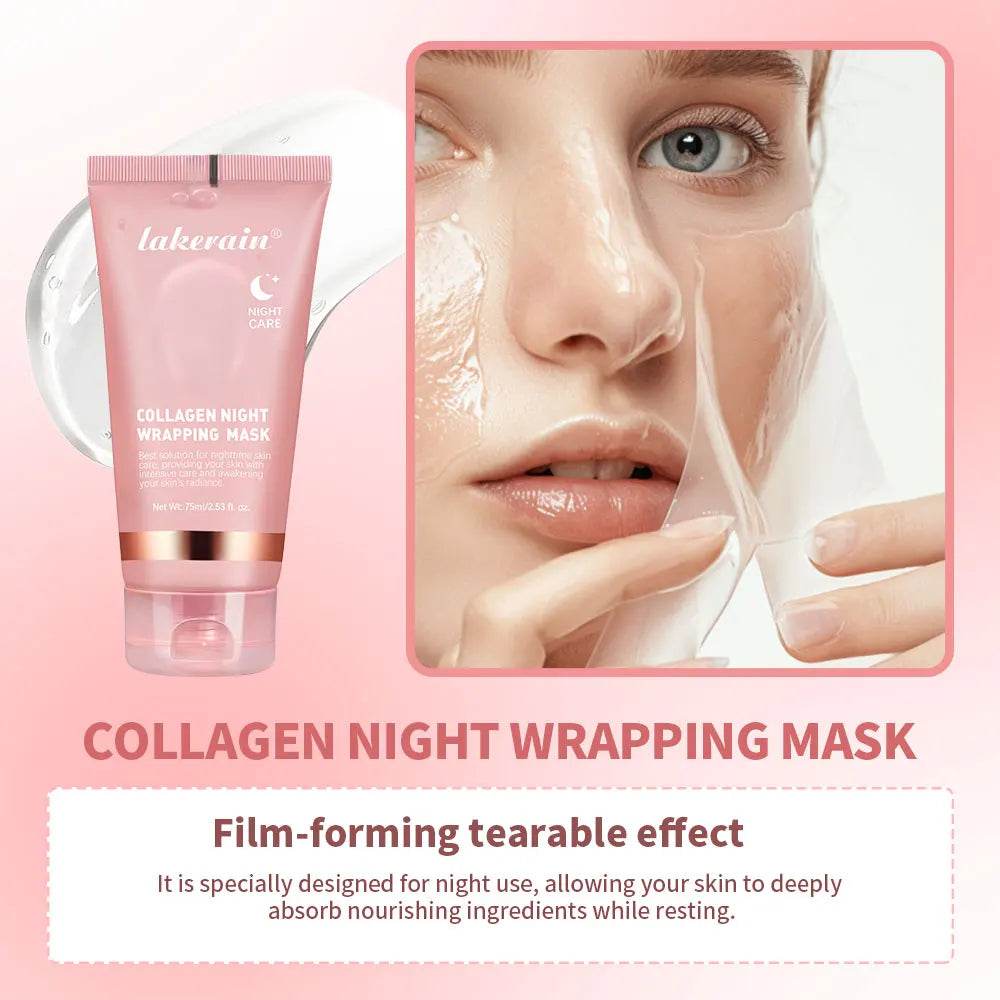 Korean Collagen Peel-Off Face Mask — Anti-Wrinkle Lifting & Firming Treatment (75ml)