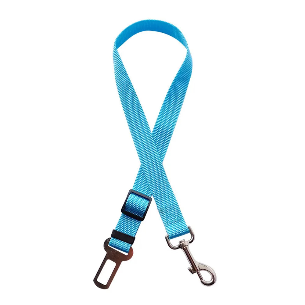Adjustable Dog Seat Belt — Car Safety Harness for Dogs of All Sizes