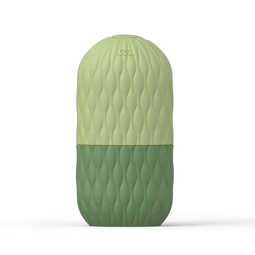 Ice Face Roller — Reusable Silicone Facial Massager for Puffiness, Pores & Glow